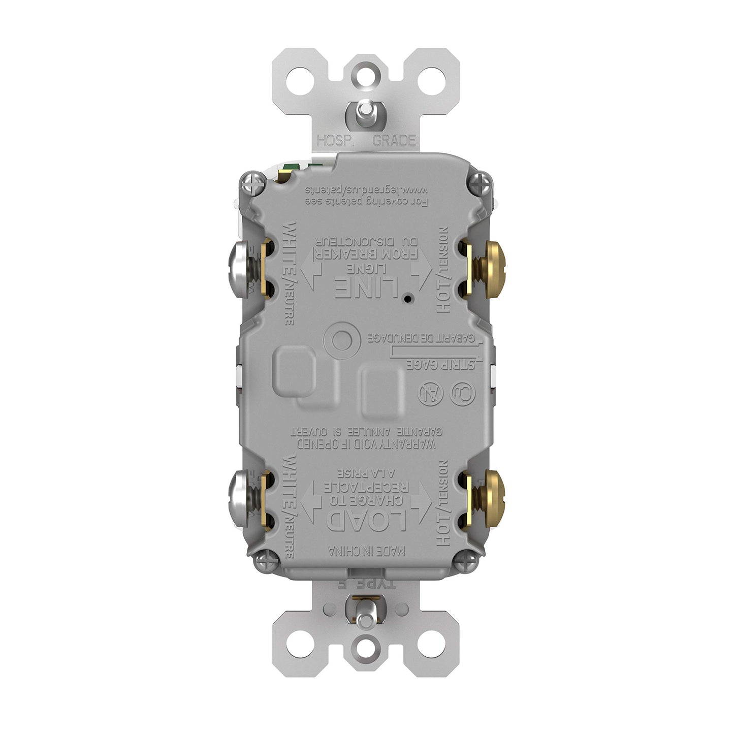 Legrand Radiant Self-Test GFCI Outlet - Tamper Resistant 15A (US Shipped)