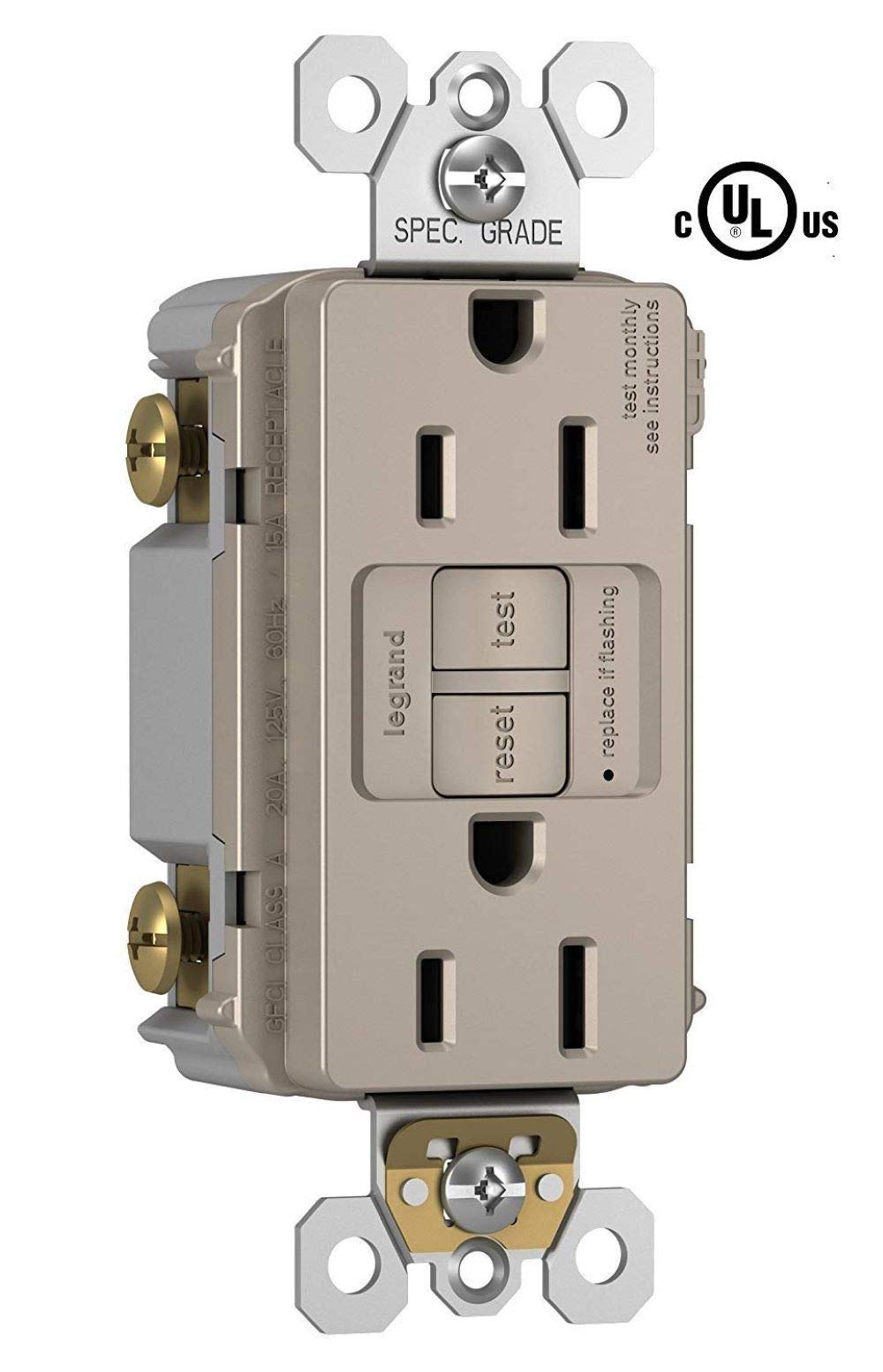 Legrand Radiant Self-Test GFCI Outlet - Tamper Resistant 15A (US Shipped)