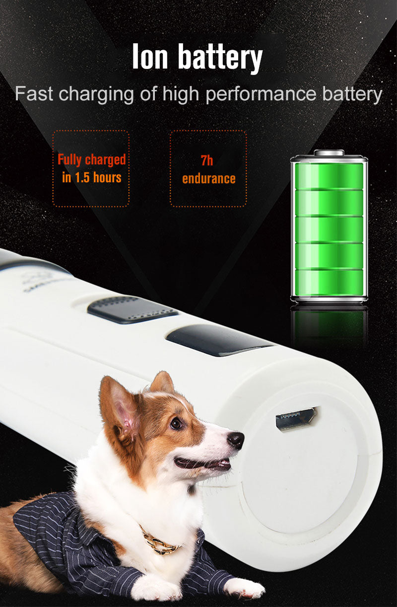 Cordless Pet Nail Trimmers – Low Noise, High Precision