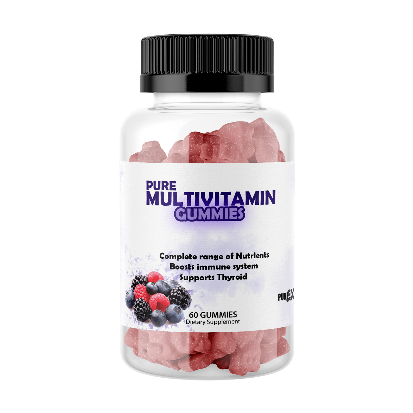 Pure Multivitamin Gummies – Daily Support for Whole Body Wellness