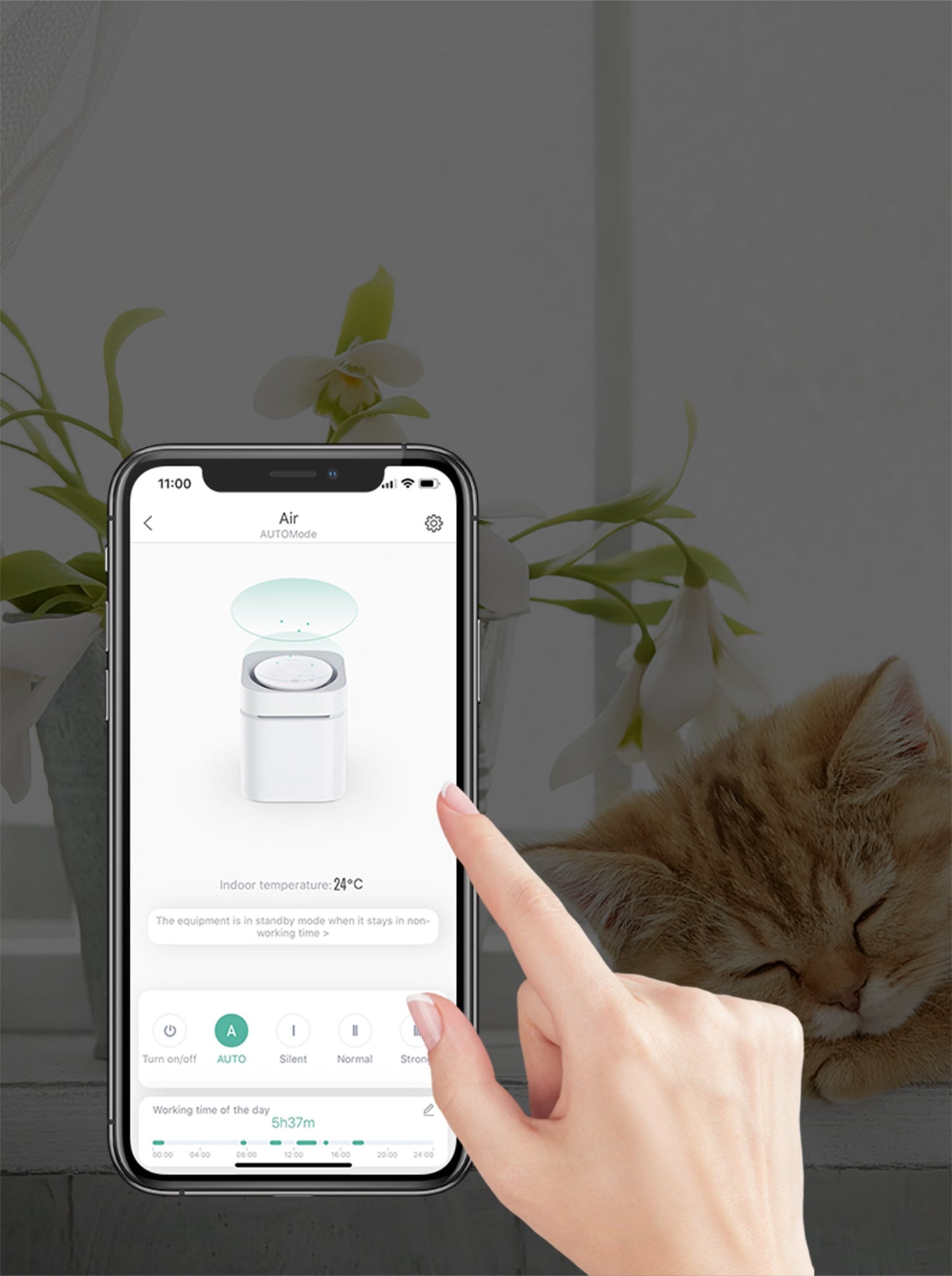 Air Magicube Smart Odor Eliminator for Pets – Remote Control App