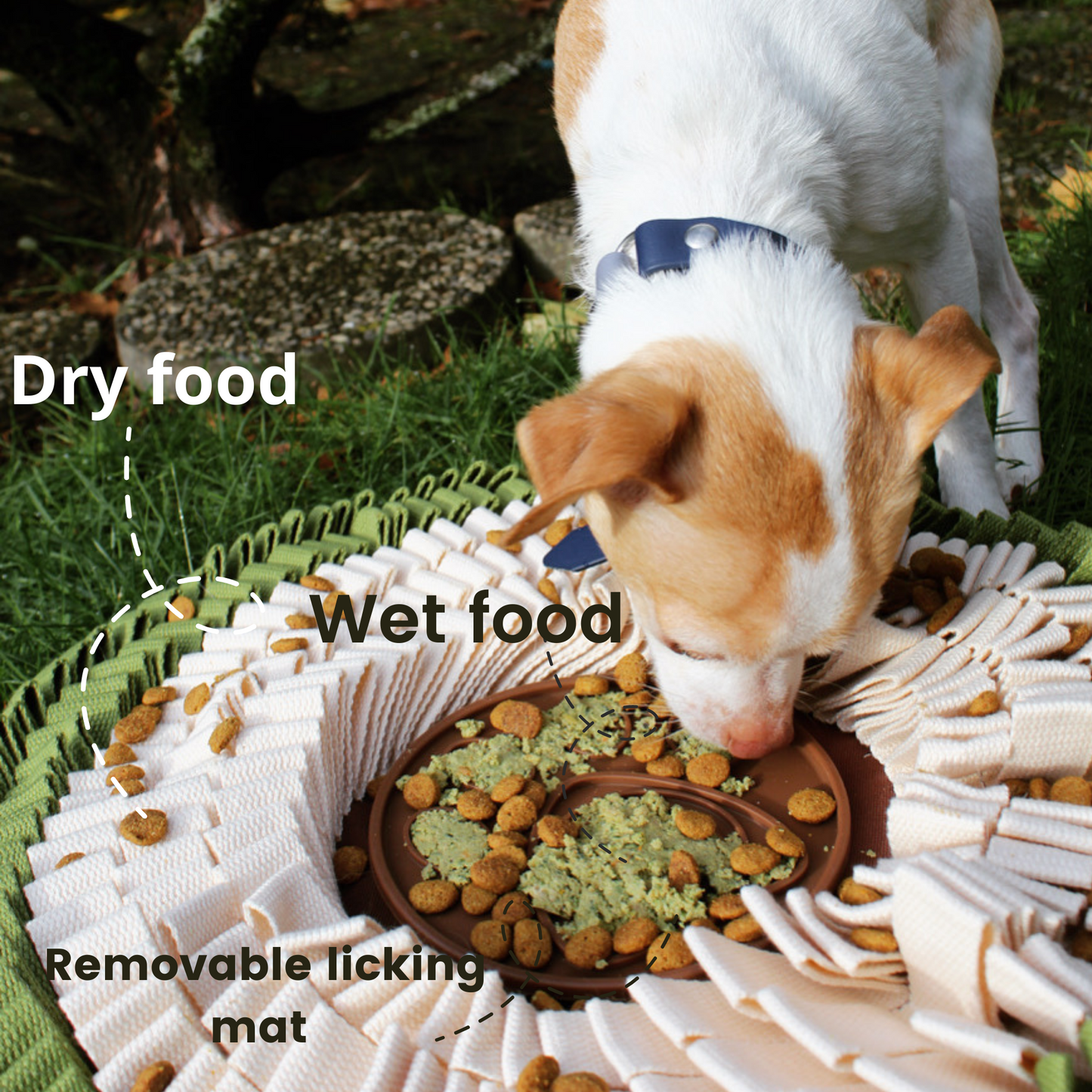 Pet Lick Mat - Enrichment, Stress Relief & Slow Feeding Tool for Dogs & Cats (US Shipped)