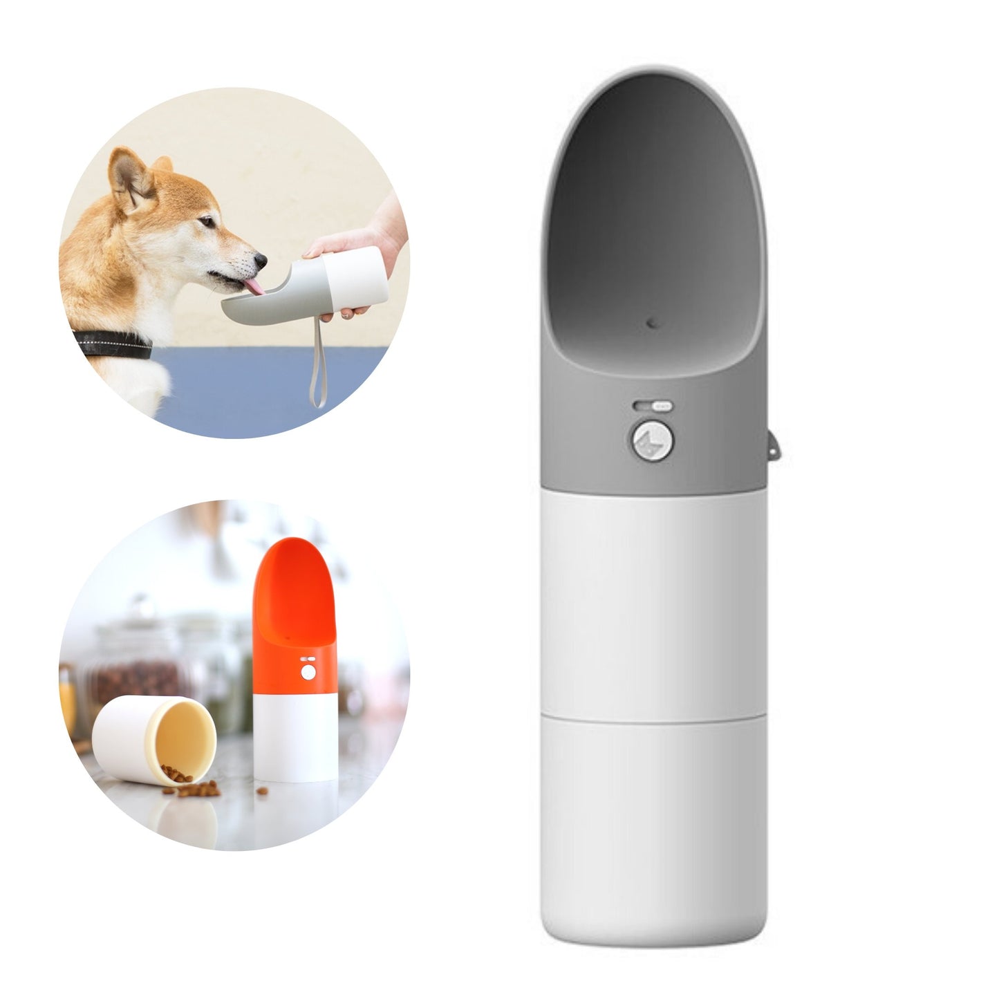 Instachew Pet Travel Water Bottle - Leakproof Portable Dog Water Dispenser (US Shipped)