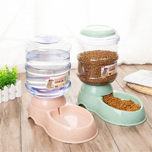 Automatic Pet Feeder and Water Dispenser Combo – No-Mess, No-Stress Mealtime