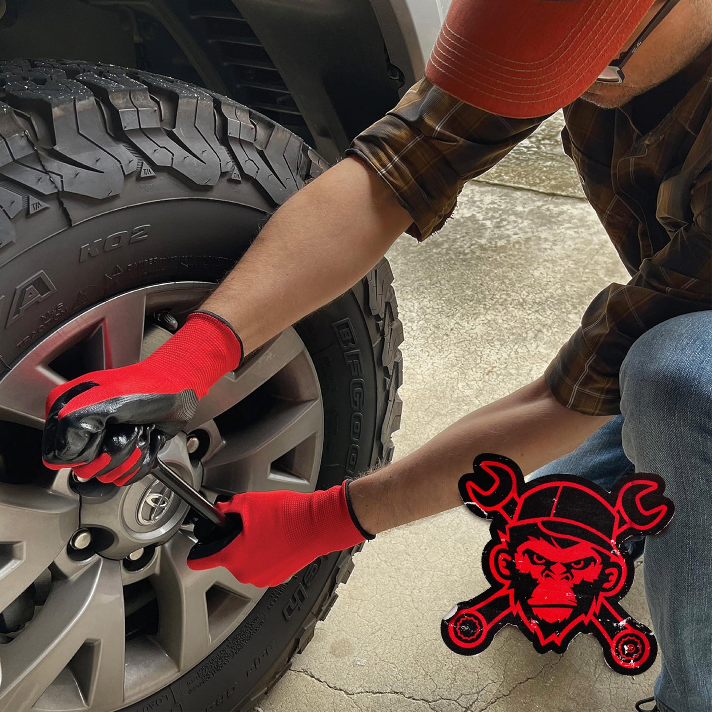 GREASE MONKEY Nitrile All Purpose Gloves