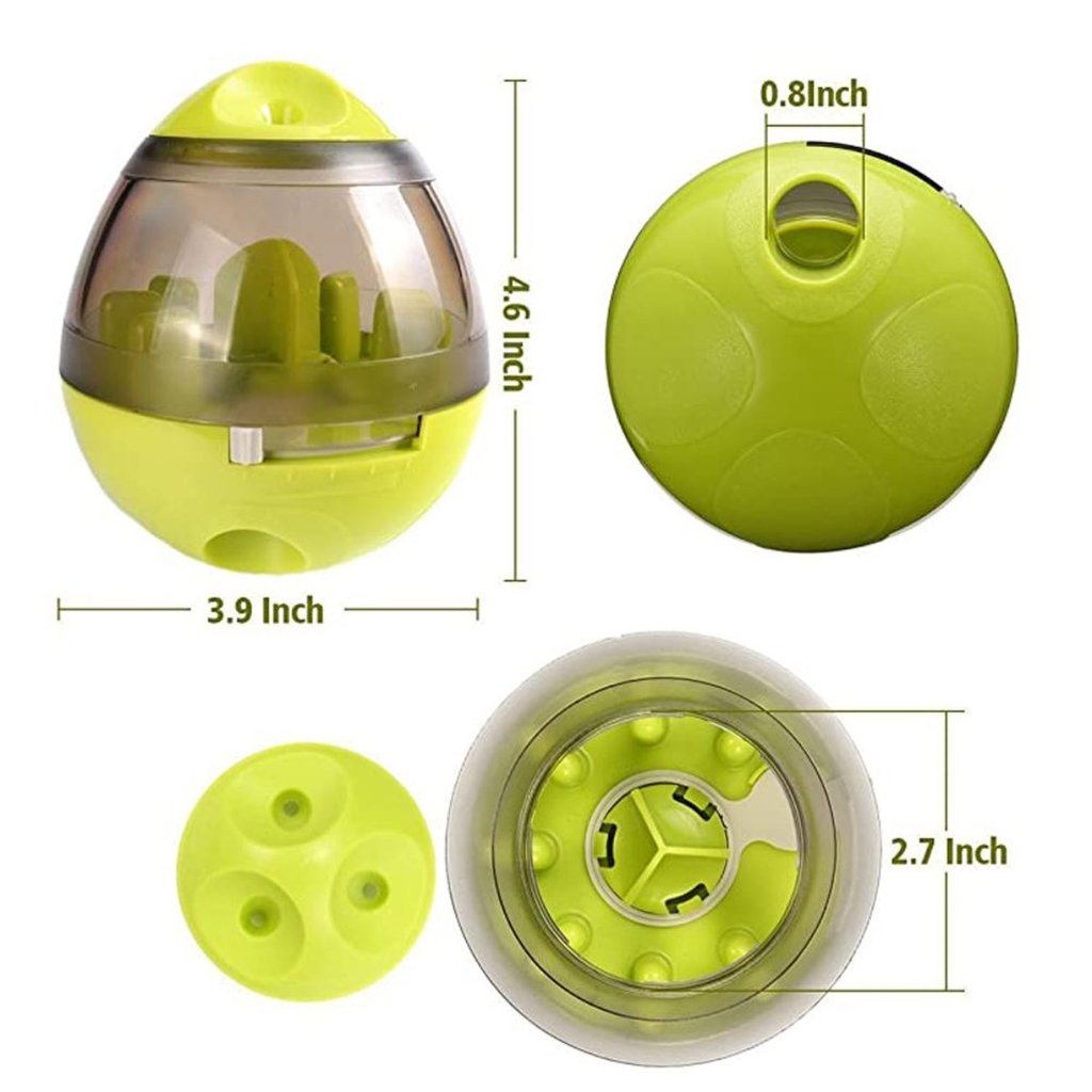 Interactive Food Dispenser Tumbler Toy for Dogs & Cats