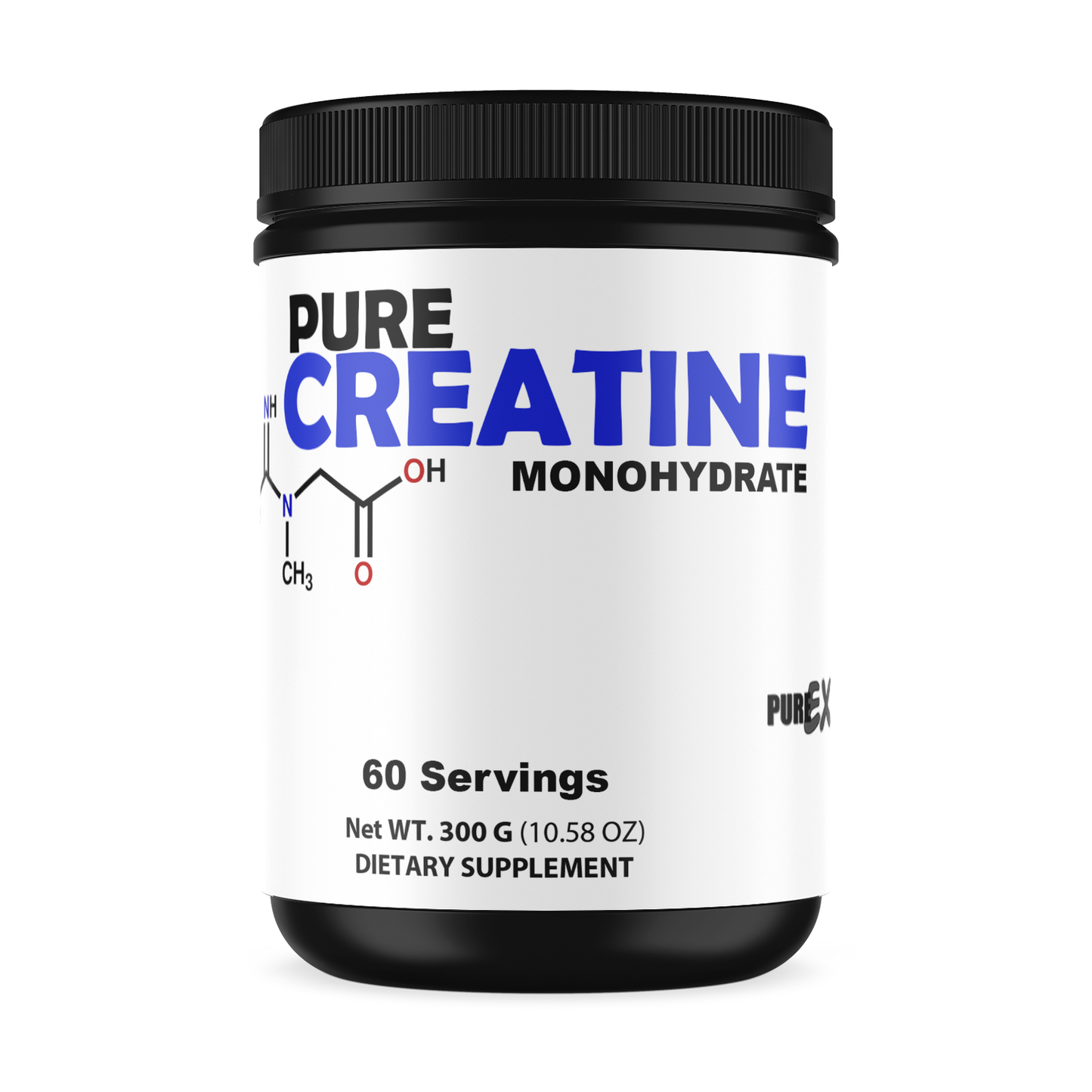 Pure Creatine Monohydrate Powder - Support Strength & Performance (US Shipped)