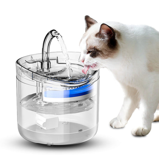 “BPA-free quiet pet water fountain for cats and dogs”
