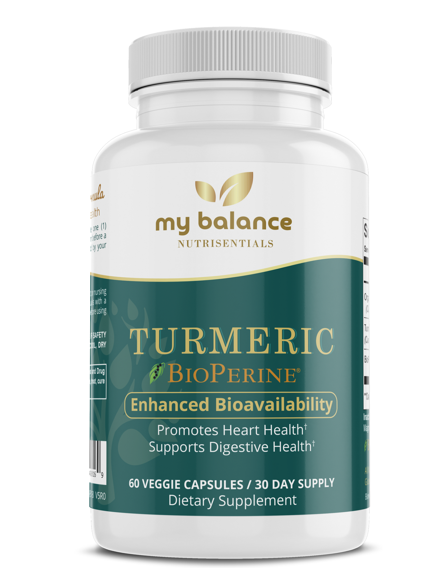 Turmeric with BioPerine – Traditional Herbal Supplement