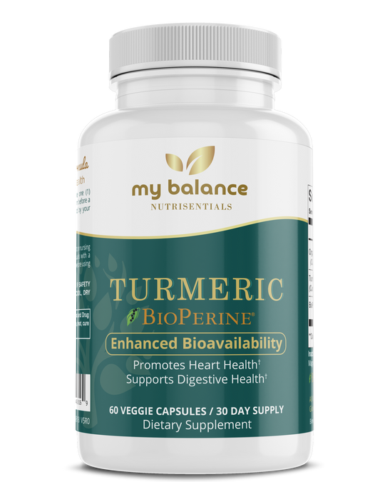 Turmeric with BioPerine – Potent Support for Inflammation & Joint Health