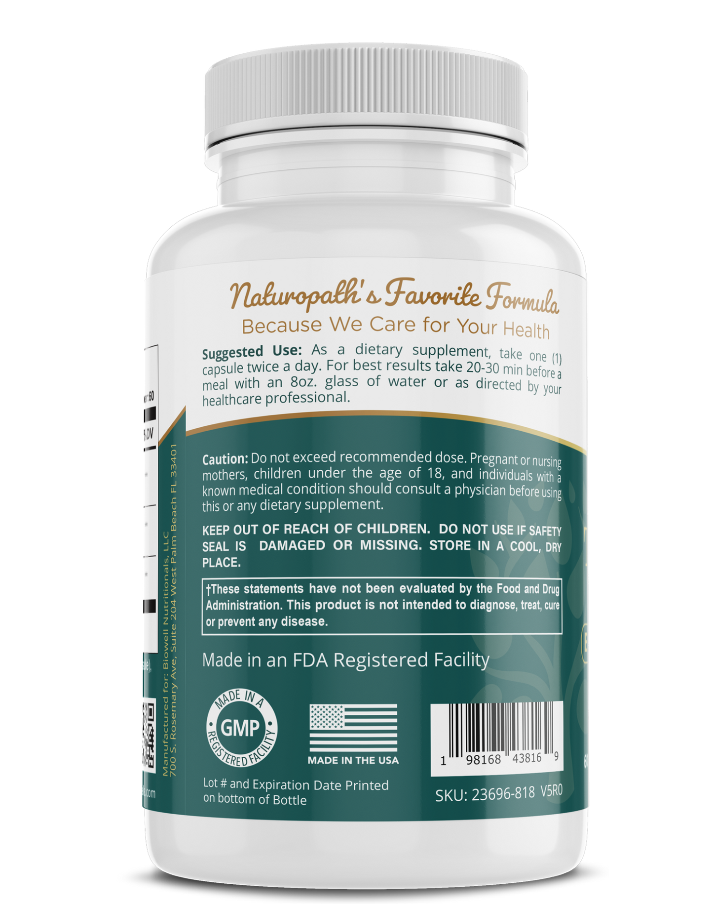 Turmeric with BioPerine – Traditional Herbal Supplement