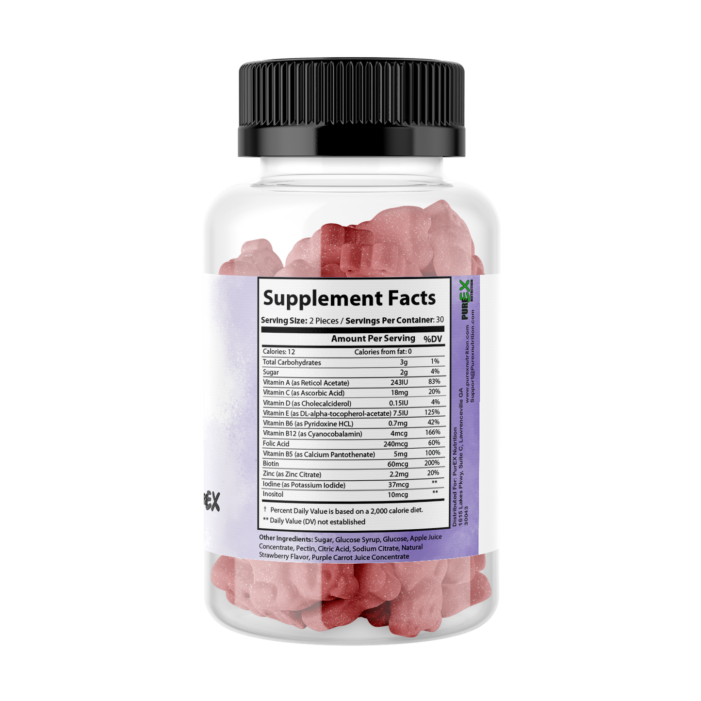 Pure Multivitamin Gummies – Daily Support for Whole Body Wellness